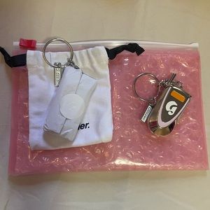 LA store exclusive flip phone keychain NWT